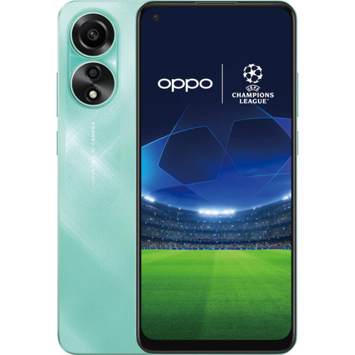 Telefon mobil OPPO A78 4G, 128GB, 8GB RAM, Dual SIM, Aqua Green Telefon mobil OPPO A78 4G, 128GB, 8GB RAM, Dual SIM, Aqua Green