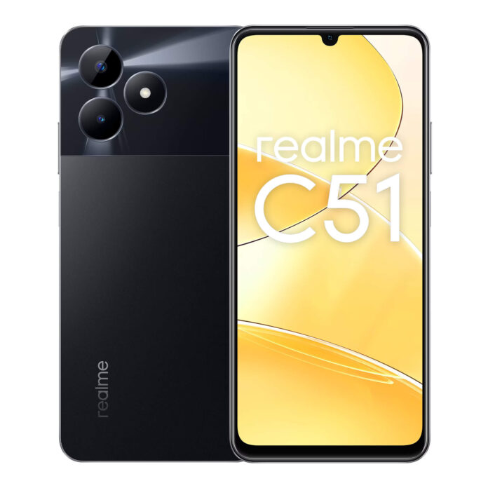 Telefon mobil Realme C51 4G, 128GB, Dual SIM, 4GB RAM, Carbon Black Telefon mobil Realme C51 4G, 128GB, Dual SIM, 4GB RAM, Carbon Black