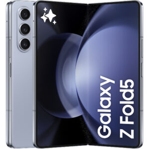 Telefon mobil Samsung Galaxy Z Fold5 5G, 512GB, 12GB RAM, Icy Blue Telefon mobil Samsung Galaxy Z Fold5 5G, 512GB, 12GB RAM, Icy Blue