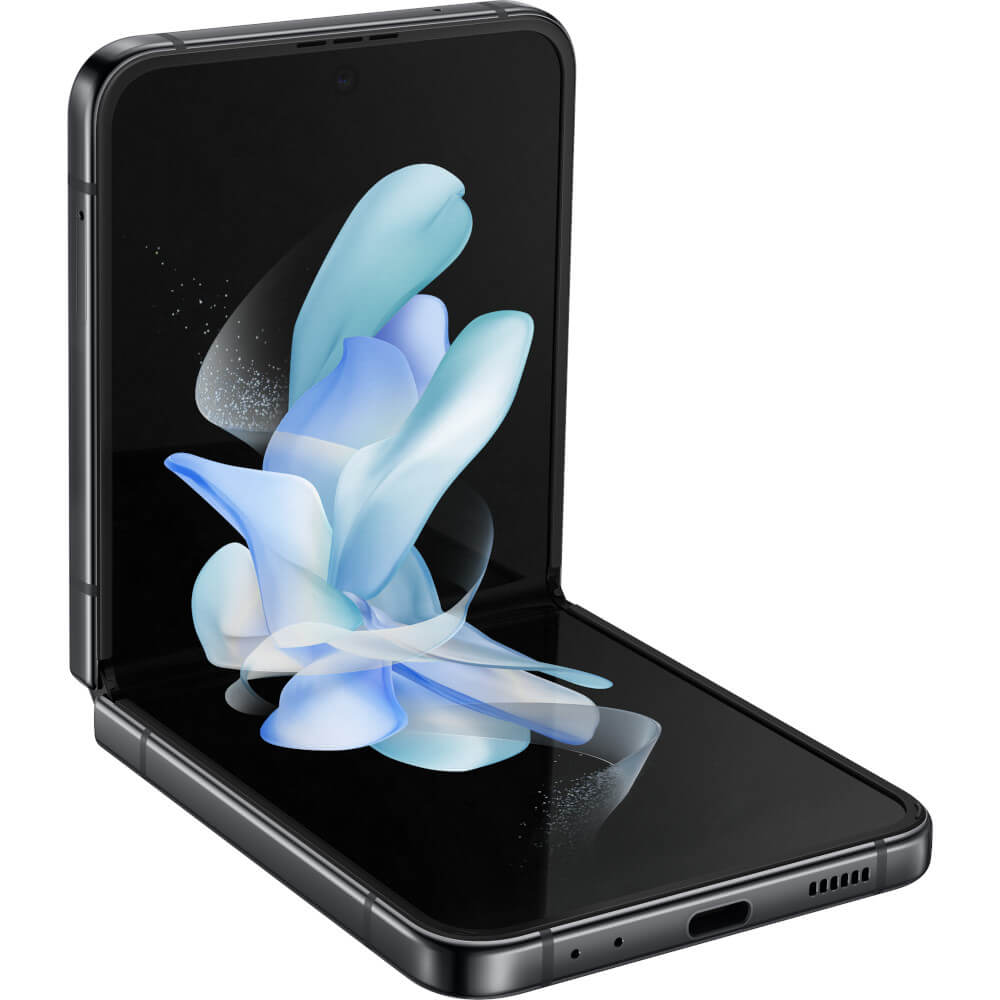 Telefon mobil Samsung Galaxy Z Flip4 5G, 128GB, 8GB, Dual Sim, Graphite Telefon mobil Samsung Galaxy Z Flip4 5G, 128GB, 8GB, Dual Sim, Graphite