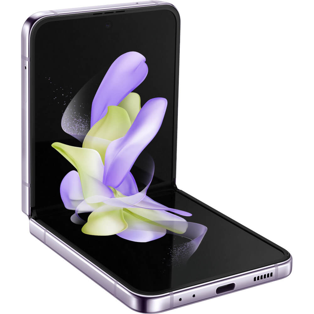 Telefon mobil Samsung Galaxy Z Flip4 5G, 512GB, 8GB, Dual Sim, Bora Purple Telefon mobil Samsung Galaxy Z Flip4 5G, 512GB, 8GB, Dual Sim, Bora Purple