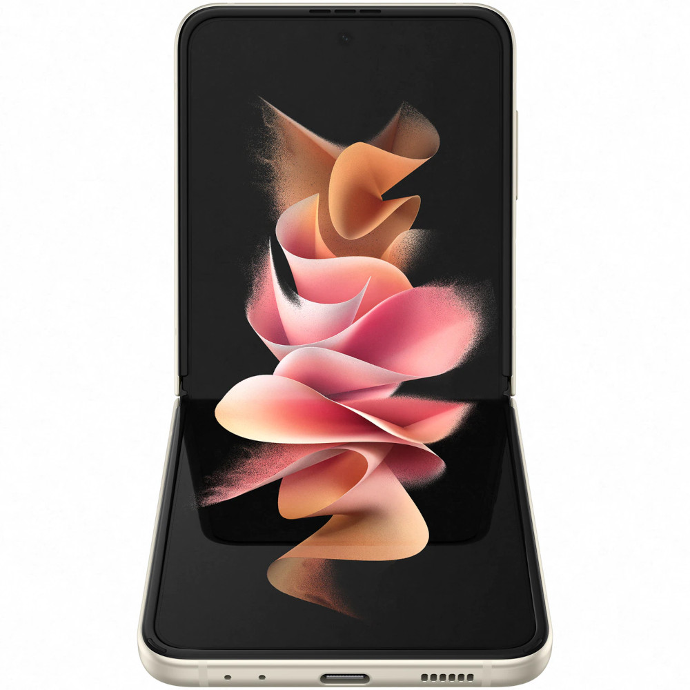 Telefon mobil Samsung Galaxy Z Flip3, 5G, 128GB, 8G RAM, Dual SIM, Cream Telefon mobil Samsung Galaxy Z Flip3, 5G, 128GB, 8G RAM, Dual SIM, Cream