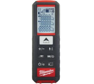 Telemetru cu laser, 50m, Milwaukee, ecran LCD, pin pliabil, IP54, 4933447700 Telemetru cu laser, 50m, Milwaukee, ecran LCD, pin pliabil, IP54, 4933447700
