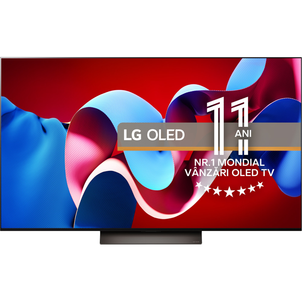Televizor Smart OLED LG 55C41LA, 139 cm, Ultra HD 4K, Clasa G Televizor Smart OLED LG 55C41LA, 139 cm, Ultra HD 4K, Clasa G