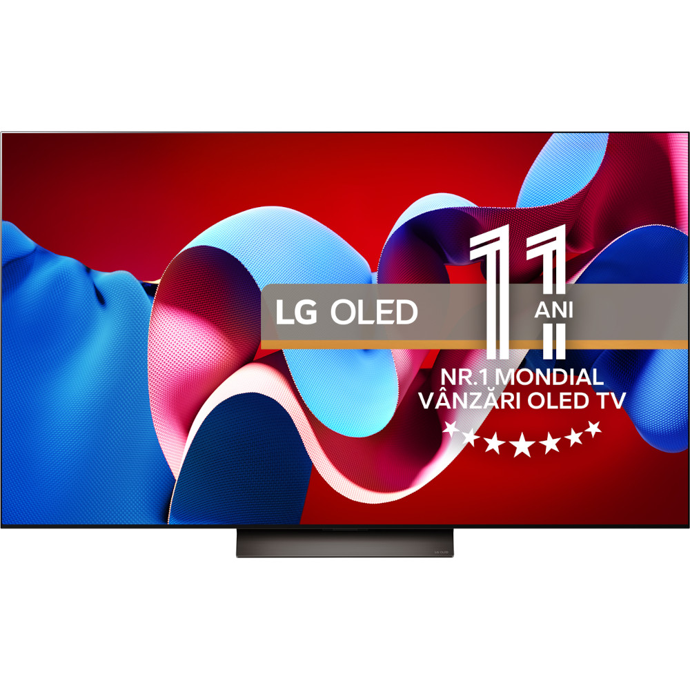 Televizor Smart OLED LG 65C41LA, 164 cm, Ultra HD 4K, Clasa F Televizor Smart OLED LG 65C41LA, 164 cm, Ultra HD 4K, Clasa F