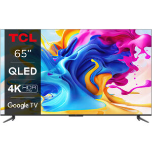 Televizor Smart QLED TCL 65C645, 164 cm, Smart Google TV, Ultra HD 4K, Clasa G Televizor Smart QLED TCL 65C645, 164 cm, Smart Google TV, Ultra HD 4K, Clasa G