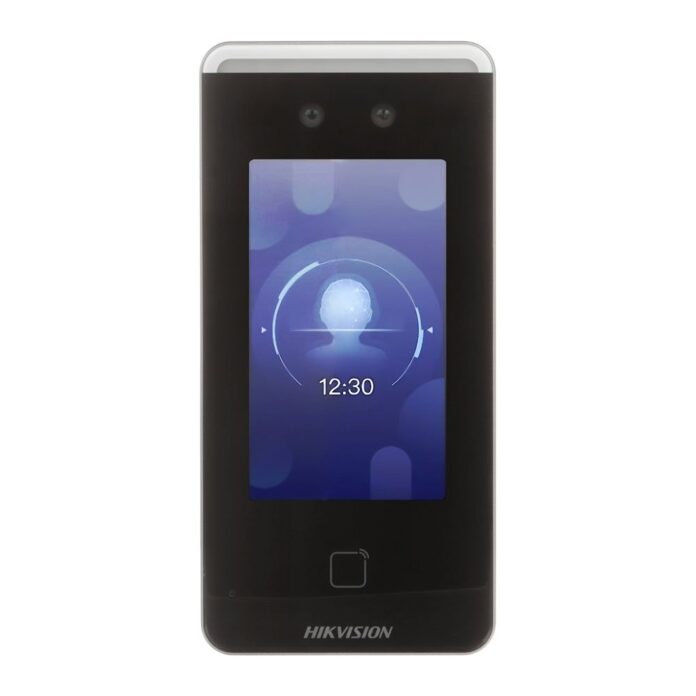 Terminal de control acces standalone IP touch screen Hikvision DS-K1T341AM-S, pontaj cu recunoastere faciala, card MF 13.56MHz, deschidere de la distanta Terminal de control acces standalone IP touch screen Hikvision DS-K1T341AM-S, pontaj cu recunoastere faciala, card MF 13.56MHz, deschidere de la distanta