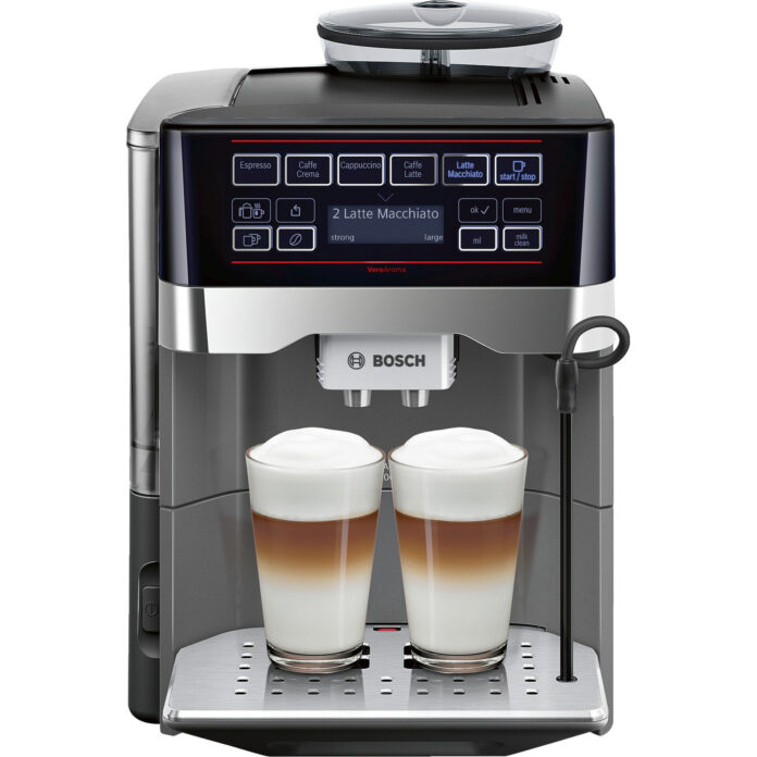Espressor automat Bosch TES60523RW, 1500 W, 1.7 L, 19 bar, Gri Espressor automat Bosch TES60523RW, 1500 W, 1.7 L, 19 bar, Gri