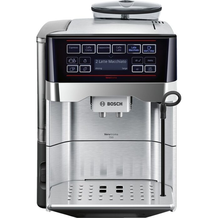 Espressor automat Bosch TES60729RW, 1500 W, 1.7 L, 19 bar, Gri Espressor automat Bosch TES60729RW, 1500 W, 1.7 L, 19 bar, Gri