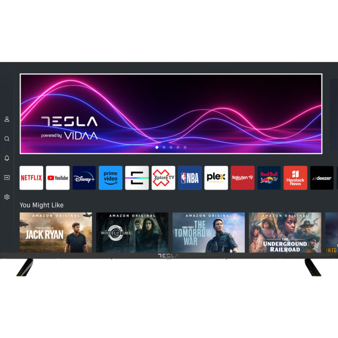 Televizor Smart LED Tesla 43M335BFS, 109 cm, HD, VIDAA OS, Negru, Clasa F Televizor Smart LED Tesla 43M335BFS, 109 cm, HD, VIDAA OS, Negru, Clasa F