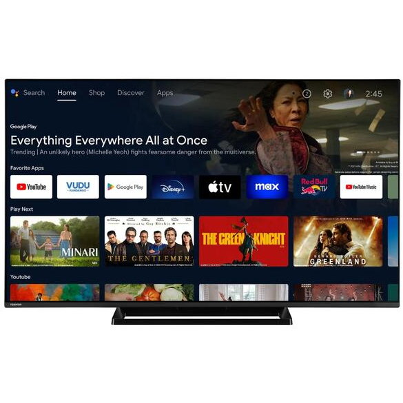 Televizor QLED Toshiba 139 cm (55inch) 55QV7G63DG, Ultra HD 4K, Smart TV, WiFi, CI+ Televizor QLED Toshiba 139 cm (55inch) 55QV7G63DG, Ultra HD 4K, Smart TV, WiFi, CI+