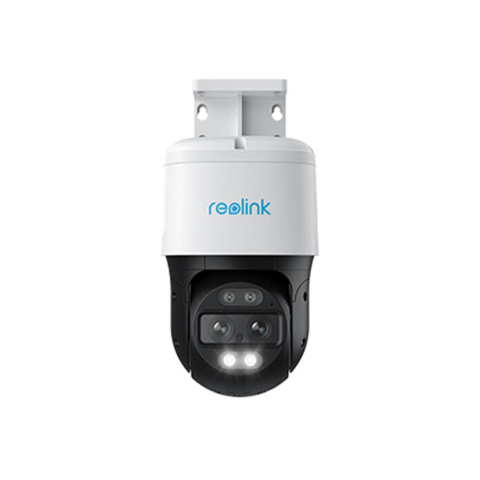 Camera supraveghere rotativa IP Speed Dome PTZ Reolink TrackMix P760, 4K, 2.8 + 8 mm, lumina alba / IR 15 m, dual band, slot card, microfon si difuzor, PoE Camera supraveghere rotativa IP Speed Dome PTZ Reolink TrackMix P760, 4K, 2.8 + 8 mm, lumina alba / IR 15 m, dual band, slot card, microfon si difuzor, PoE