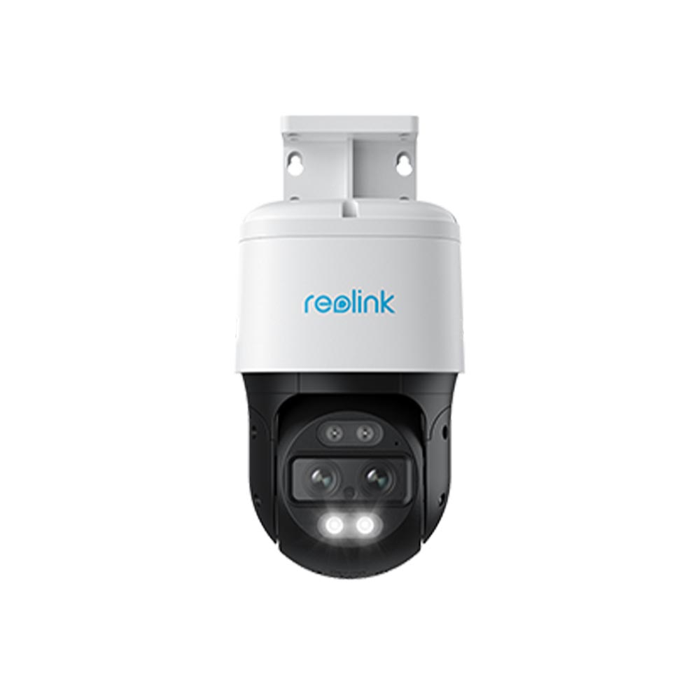 Camera supraveghere rotativa IP Speed Dome PTZ Reolink TrackMix P760, 4K, 2.8 + 8 mm, lumina alba / IR 15 m, dual band, slot card, microfon si difuzor, PoE Camera supraveghere rotativa IP Speed Dome PTZ Reolink TrackMix P760, 4K, 2.8 + 8 mm, lumina alba / IR 15 m, dual band, slot card, microfon si difuzor, PoE