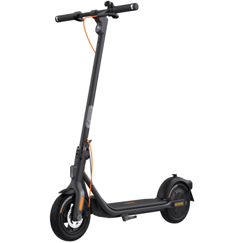 Trotineta electrica Ninebot KickScooter F2 Plus, 400 W, Autonomie maxima 55 Km, Viteza maxima 25 Km/h, Negru Trotineta electrica Ninebot KickScooter F2 Plus, 400 W, Autonomie maxima 55 Km, Viteza maxima 25 Km/h, Negru