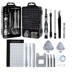 Trusa de reparatii pentru smartphone, 122 de piese, SPACER SPRT-PHONE-122 Trusa de reparatii pentru smartphone, 122 de piese, SPACER SPRT-PHONE-122