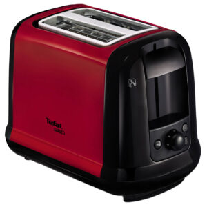 Prajitor de paine Tefal Subito 3 TT260D, 850 W, 2 felii, Negru/Rosu Prajitor de paine Tefal Subito 3 TT260D, 850 W, 2 felii, Negru/Rosu
