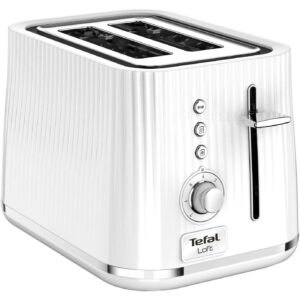 Prajitor de paine Tefal Loft TT761138, 2 felii, Alb Prajitor de paine Tefal Loft TT761138, 2 felii, Alb