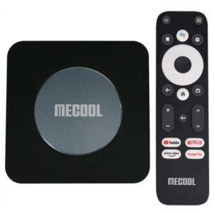 TV Box Mecool KM2 Plus Smart Media Player Negru, 4K, RAM 2GB, ROM 16GB, Android 11, S905X4 Quad Core, 2T2R, Chromecast, Control vocal TV Box Mecool KM2 Plus Smart Media Player Negru, 4K, RAM 2GB, ROM 16GB, Android 11, S905X4 Quad Core, 2T2R, Chromecast, Control vocal