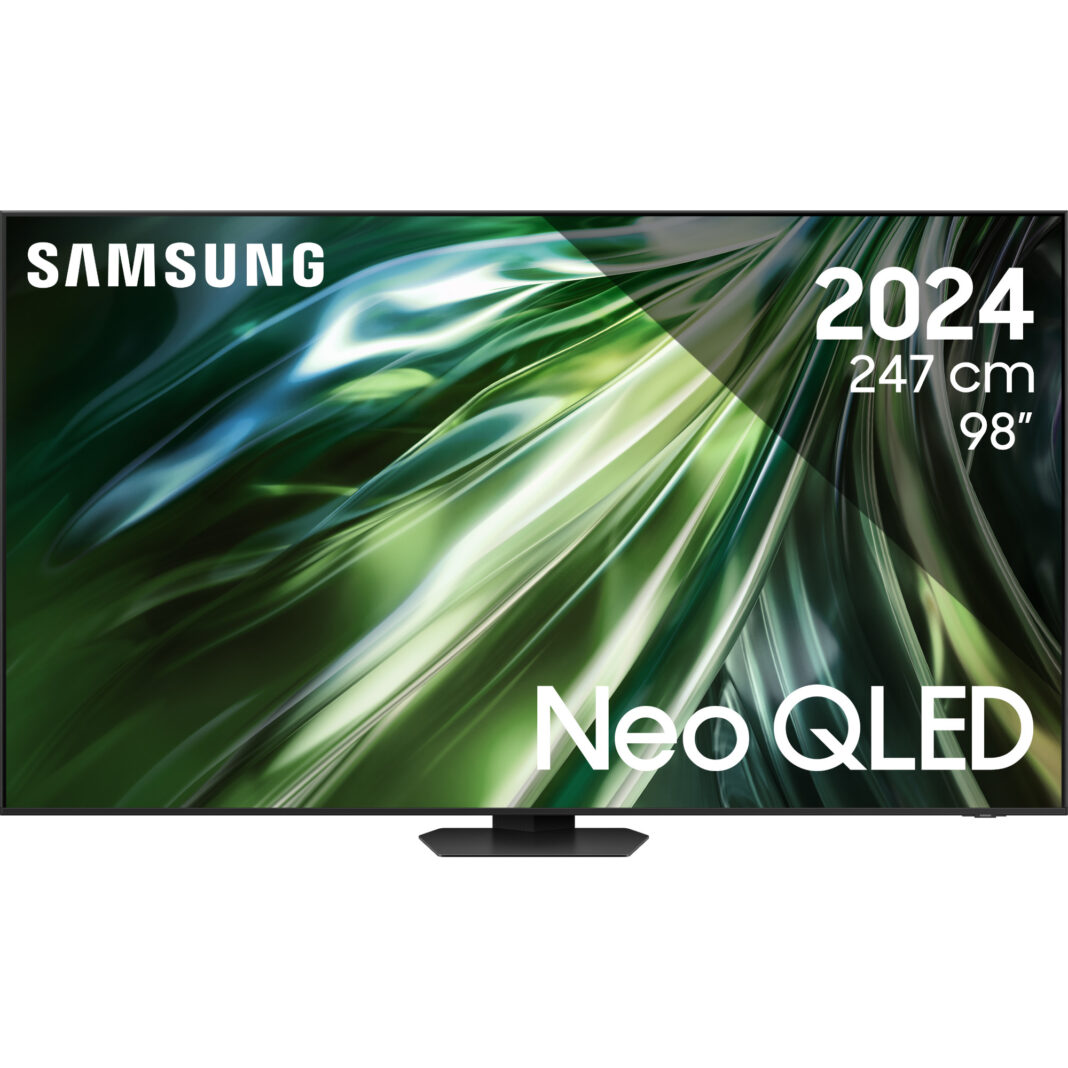 Televizor Smart Samsung 98QN90D Neo QLED Mini LED, 247 cm, 4K Ultra HD, HDR, Clasa E Televizor Smart Samsung 98QN90D Neo QLED Mini LED, 247 cm, 4K Ultra HD, HDR, Clasa E