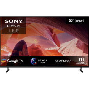 Televizor Smart LED Sony Bravia 65X80L, 164 cm, Ultra HD 4K, Google TV, Clasa F Televizor Smart LED Sony Bravia 65X80L, 164 cm, Ultra HD 4K, Google TV, Clasa F