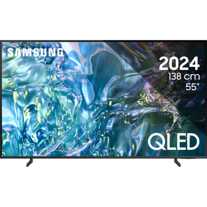 Televizor Smart QLED Samsung 55Q60D, 138 cm, Smart, Ultra HD 4K, HDR, Clasa E Televizor Smart QLED Samsung 55Q60D, 138 cm, Smart, Ultra HD 4K, HDR, Clasa E