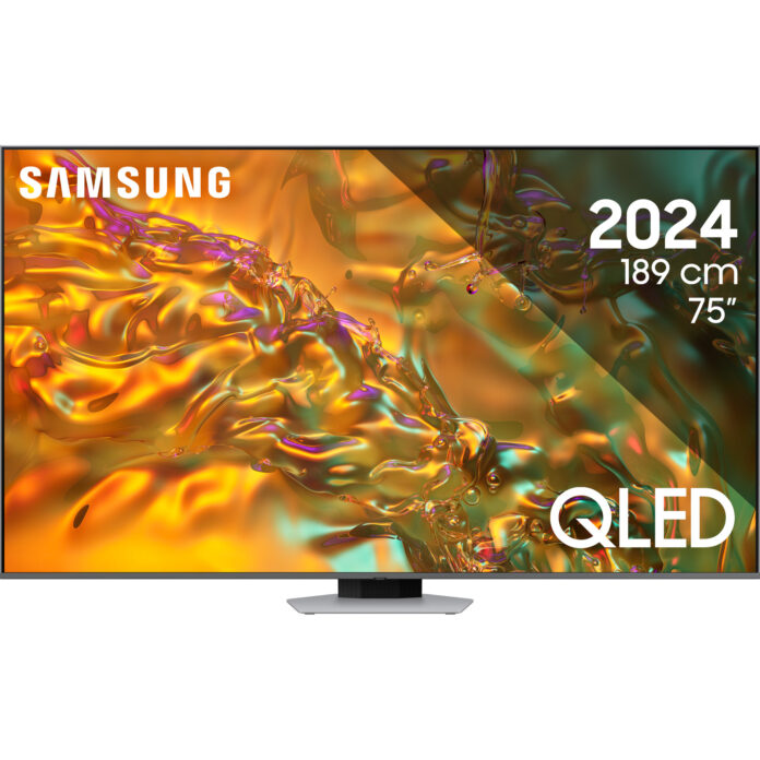 Televizor Smart QLED Samsung 75Q80D, 189 cm, 4K Ultra HD, HDR, Clasa G Televizor Smart QLED Samsung 75Q80D, 189 cm, 4K Ultra HD, HDR, Clasa G