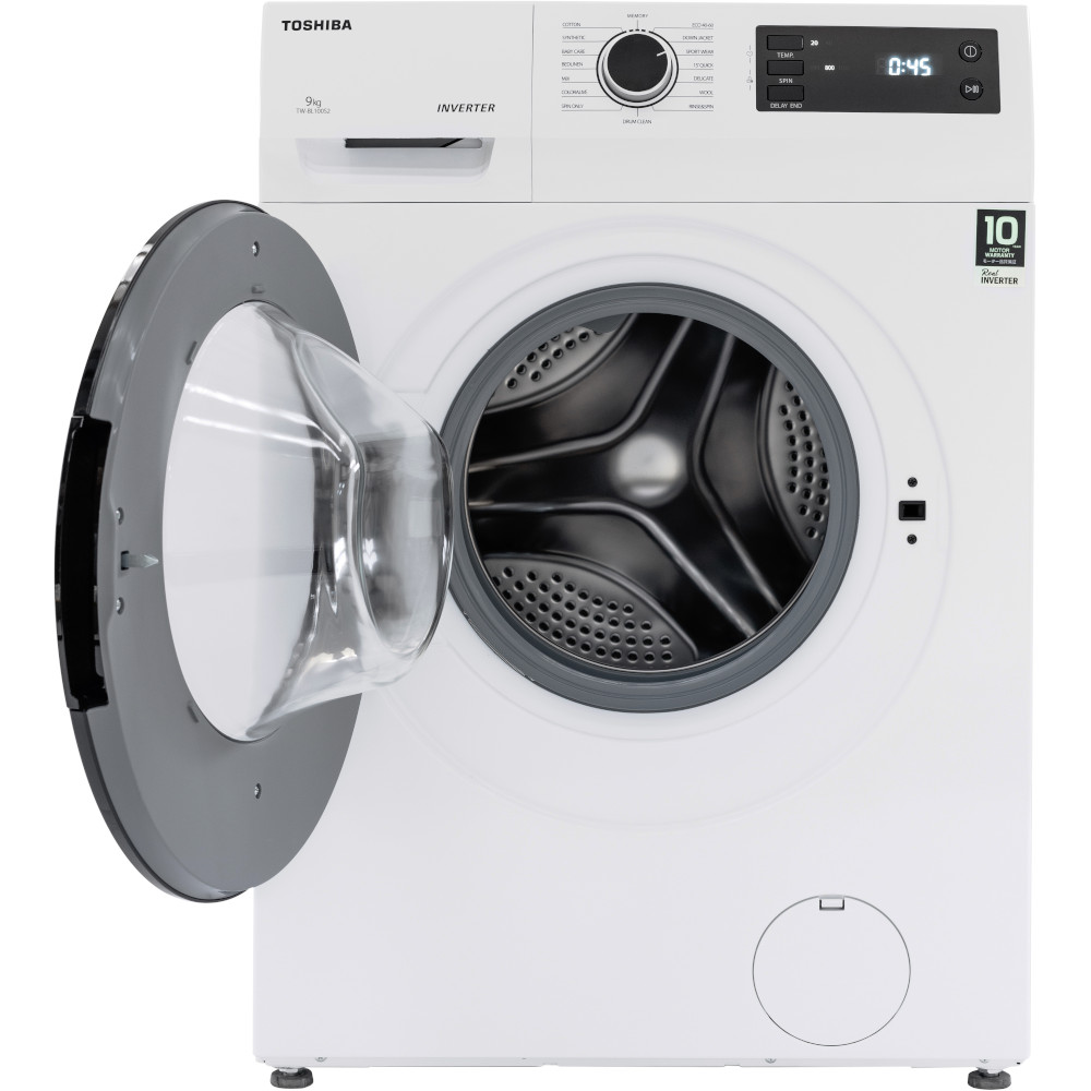 Masina de spalat rufe Toshiba TW-BL100S2, 9 kg, 1200RPM, 16 programe spalare, Alb, Clasa B Masina de spalat rufe Toshiba TW-BL100S2, 9 kg, 1200RPM, 16 programe spalare, Alb, Clasa B