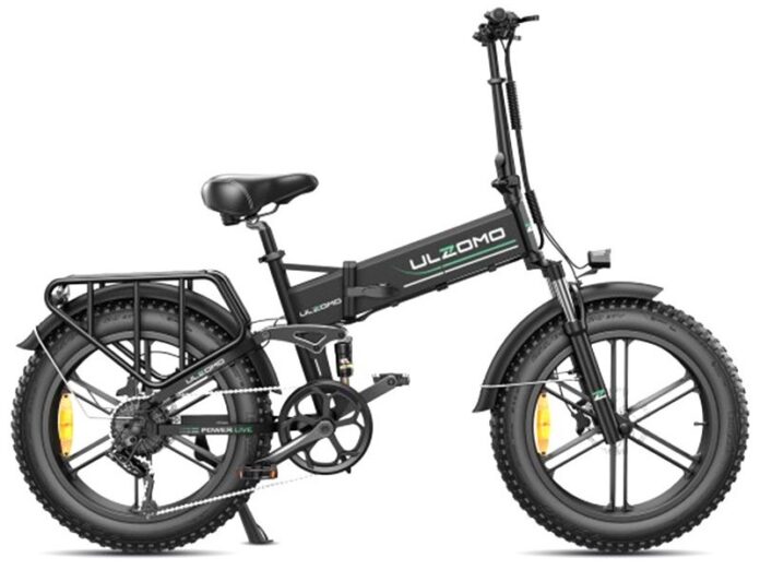 Bicicleta electrica pliabila Ulzomo ULZD20-BK, autonomie 120km, 750W, 48V 16Ah, 7 trepte viteza max. 40km/h, LDC, negru, anvelope 20 inch Bicicleta electrica pliabila Ulzomo ULZD20-BK, autonomie 120km, 750W, 48V 16Ah, 7 trepte viteza max. 40km/h, LDC, negru, anvelope 20 inch
