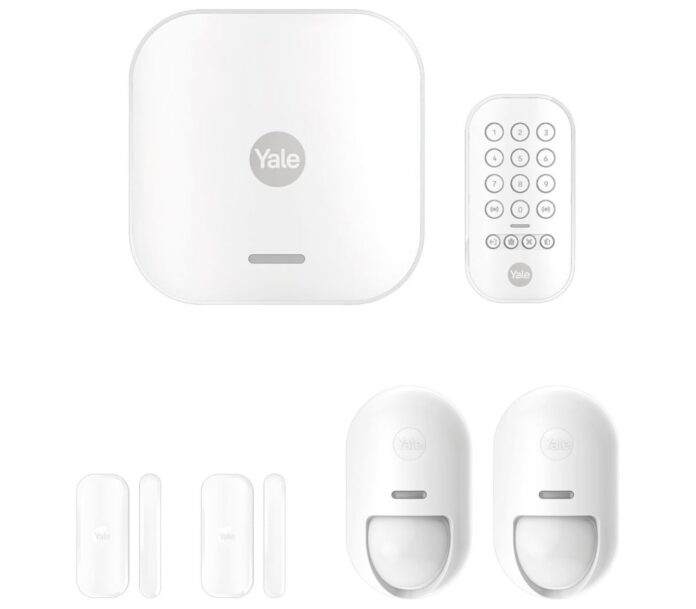 Kit sistem de alarma wireless, 868 MHz, 4 zone, ASSA ABLOY AL-SK2-1A-EU
