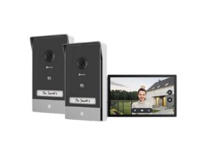 Kit videointerfon CS-HP7 (3MP2-Entry Kit), Rezolutie 2K, TCP/IP Wi-Fi, Monitor 7 inch, 2 posturi exterioare, deblocare cu card RFID sau din aplicatie Kit videointerfon CS-HP7 (3MP2-Entry Kit), Rezolutie 2K, TCP/IP Wi-Fi, Monitor 7 inch, 2 posturi exterioare, deblocare cu card RFID sau din aplicatie
