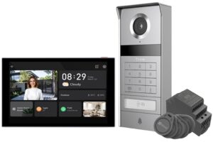 Videointerfon smart EZVIZ TP 9 Pro 4K , 2mm, IR, detectie persoane, audio bidirectional, NFC RFID QR, microSD + cloud, 24VDC, interior + exterior, CS-TP9 (4K NFC) Videointerfon smart EZVIZ TP 9 Pro 4K , 2mm, IR, detectie persoane, audio bidirectional, NFC RFID QR, microSD + cloud, 24VDC, interior + exterior, CS-TP9 (4K NFC)