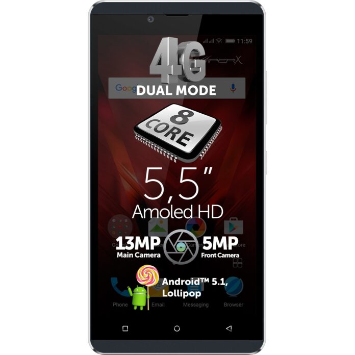 Telefon mobil Allview V2 Viper X+, 16GB, Dual SIM Auriu Telefon mobil Allview V2 Viper X+, 16GB, Dual SIM Auriu