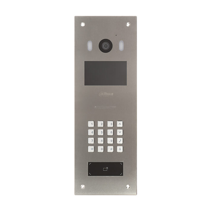 Videointerfon de exterior IP Dahua VTO6521K, 2 MP, IC card, PIN, cod QR, deblocare de la distanta, 20.000 utilizatori, aparent/ingropat Videointerfon de exterior IP Dahua VTO6521K, 2 MP, IC card, PIN, cod QR, deblocare de la distanta, 20.000 utilizatori, aparent/ingropat