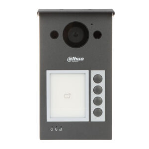 Videointerfon de exterior IP WiFi Dahua VTO3311Q-WP, 2 MP, 4 familii, auto IR, IC card, slot card, aparent, PoE Videointerfon de exterior IP WiFi Dahua VTO3311Q-WP, 2 MP, 4 familii, auto IR, IC card, slot card, aparent, PoE