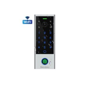 Videointerfon de exterior WiFi Secukey VCONTROL 3-F, 2 MP, EM 125 KHz, PIN, slot card, amprenta, Tuya Videointerfon de exterior WiFi Secukey VCONTROL 3-F, 2 MP, EM 125 KHz, PIN, slot card, amprenta, Tuya