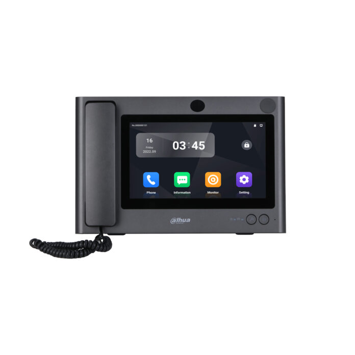 Videointerfon de interior Dahua VTS5A40B, 10 inch, TFT, Android 11, bidirectional, slot card Videointerfon de interior Dahua VTS5A40B, 10 inch, TFT, Android 11, bidirectional, slot card