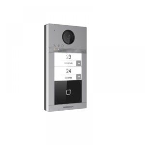 Videointerfon de exterior IP WiFi HIKVISION DS-KV8213-WME1(C), aparent, 2 familii, IR 3 m Videointerfon de exterior IP WiFi HIKVISION DS-KV8213-WME1(C), aparent, 2 familii, IR 3 m
