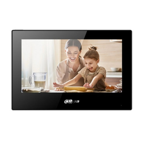 Videointerfon de interior IP Dahua VTH5321GB-W, 7 inch, aparent, touch screen, slot card Videointerfon de interior IP Dahua VTH5321GB-W, 7 inch, aparent, touch screen, slot card