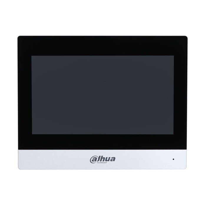 Videointerfon de interior IP WIFI Dahua VTH8A21KMS-W, 7 inch, aparent, PoE, slot card Videointerfon de interior IP WIFI Dahua VTH8A21KMS-W, 7 inch, aparent, PoE, slot card