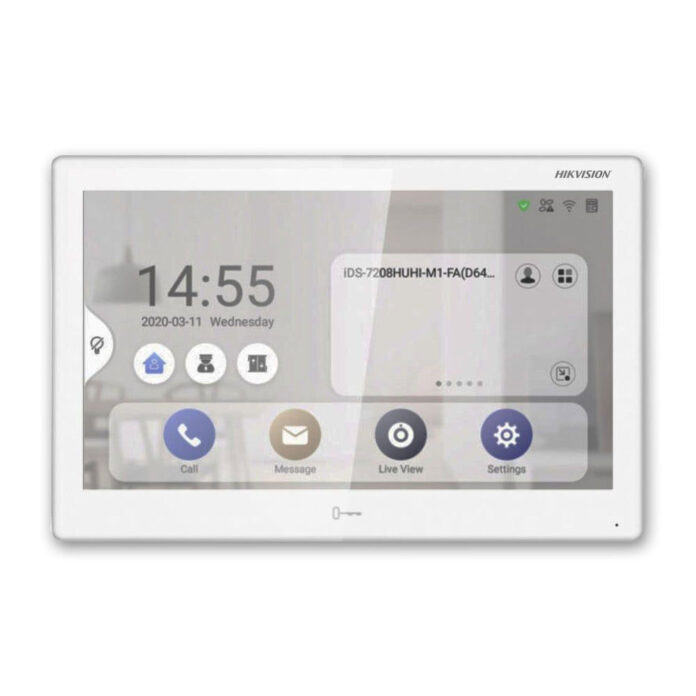 Videointerfon interior IP WiFi Hikvision DS-KH9510-WTE1(B), 10.1 inch, aparent, PoE Videointerfon interior IP WiFi Hikvision DS-KH9510-WTE1(B), 10.1 inch, aparent, PoE