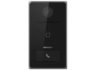 Videointerfon IP de exterior Hikvision DS-KV6133-WME1/FLUSH, 2 MP, difuzor incorporat, IP65, montaj incastrat, 2000 utilizatori, 10.000 carduri Videointerfon IP de exterior Hikvision DS-KV6133-WME1/FLUSH, 2 MP, difuzor incorporat, IP65, montaj incastrat, 2000 utilizatori, 10.000 carduri