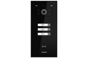 Post exterior videointerfon Electra VPH.03F03.ELBTL, 3 familii, montaj ingropat, IP44, negru Post exterior videointerfon Electra VPH.03F03.ELBTL, 3 familii, montaj ingropat, IP44, negru