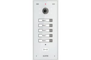 Post exterior videointerfon Electra VPH.05S03.ELWTL, 5 familii, montaj aparent, IP44, alb Post exterior videointerfon Electra VPH.05S03.ELWTL, 5 familii, montaj aparent, IP44, alb