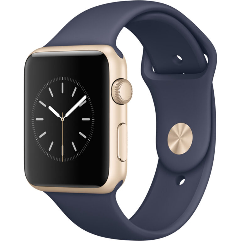 Apple Watch Sport 42mm Silver Aluminum Case, White Sport Band