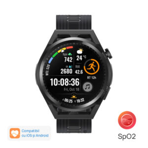 Smartwatch Huawei Watch GT Runner, 46mm, Negru Smartwatch Huawei Watch GT Runner, 46mm, Negru