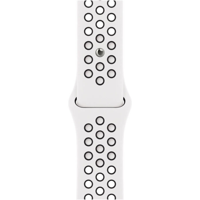 Curea pentru Apple Watch 41mm, Nike Sport Band, Summit White/Black Curea pentru Apple Watch 41mm, Nike Sport Band, Summit White/Black