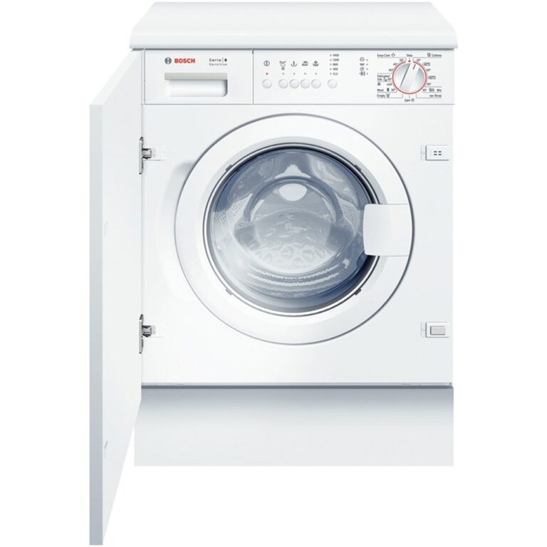 Masina de spalat rufe incorporabila Bosch WIS28141EU, 7 kg, 1400 rpm, Clasa A+, Alb