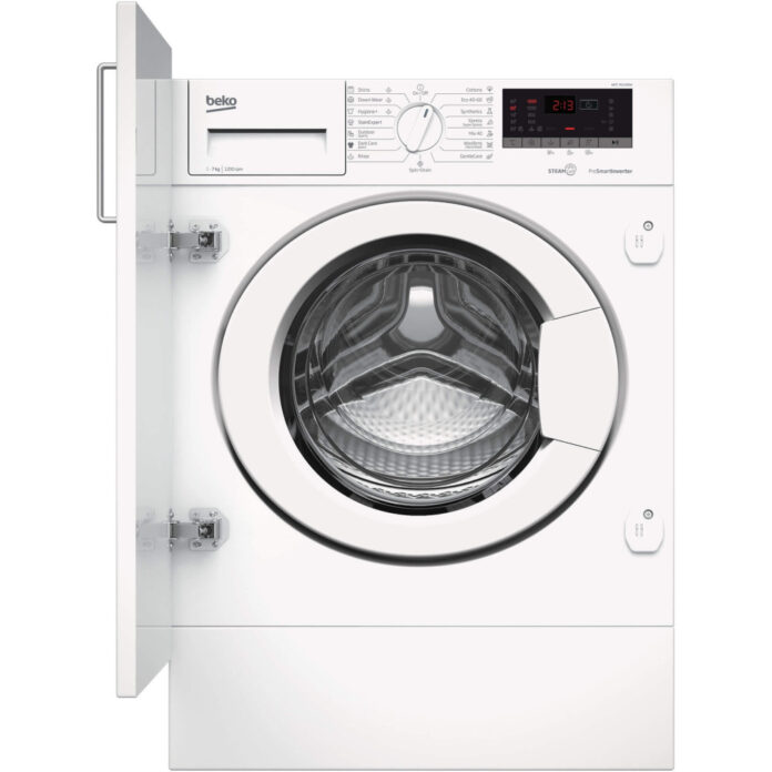 Masina de spalat rufe incorporabila Beko WITC 7612 B0W, 1200 RPM, 7 kg, Motor ProSmart Inverter, Silent Tech, Clasa C Masina de spalat rufe incorporabila Beko WITC 7612 B0W, 1200 RPM, 7 kg, Motor ProSmart Inverter, Silent Tech, Clasa C