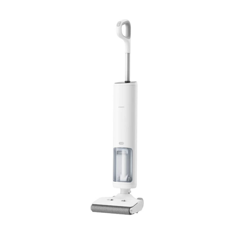 Aspirator vertical Xiaomi Truclean W10 Pro Wet Dry BHR6278EU, 200 W, 0.75 L, Autonomie 35 min, Alb
