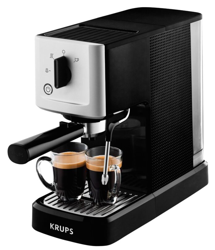 Espressor manual Krups XP3440, 1460 W, 1.1 L, 15 bar, Negru Espressor manual Krups XP3440, 1460 W, 1.1 L, 15 bar, Negru